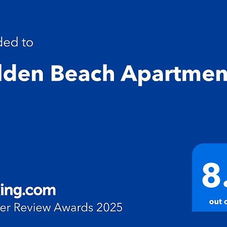 Golden Beach Apartments Дуррес Экстерьер фото